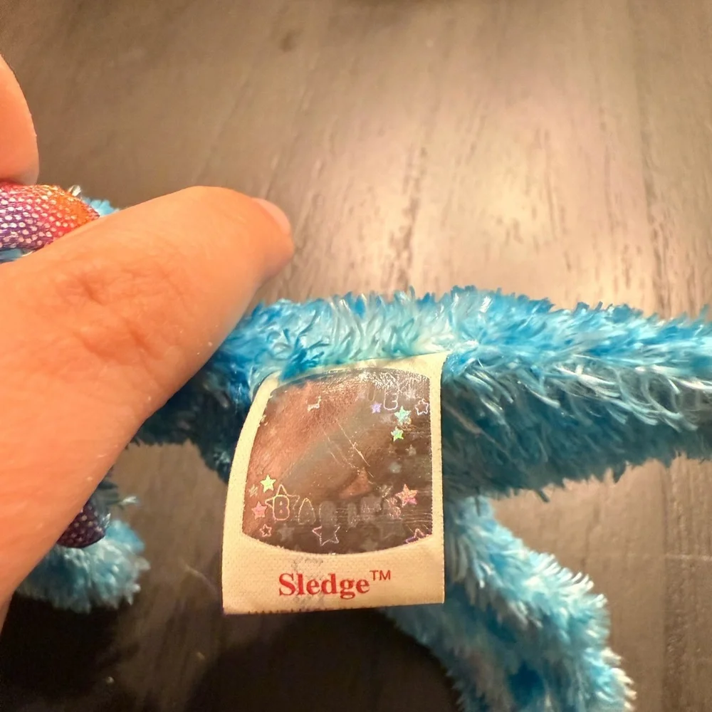 Y2K Ty Beanie Babies Blue Shark “Sledge”